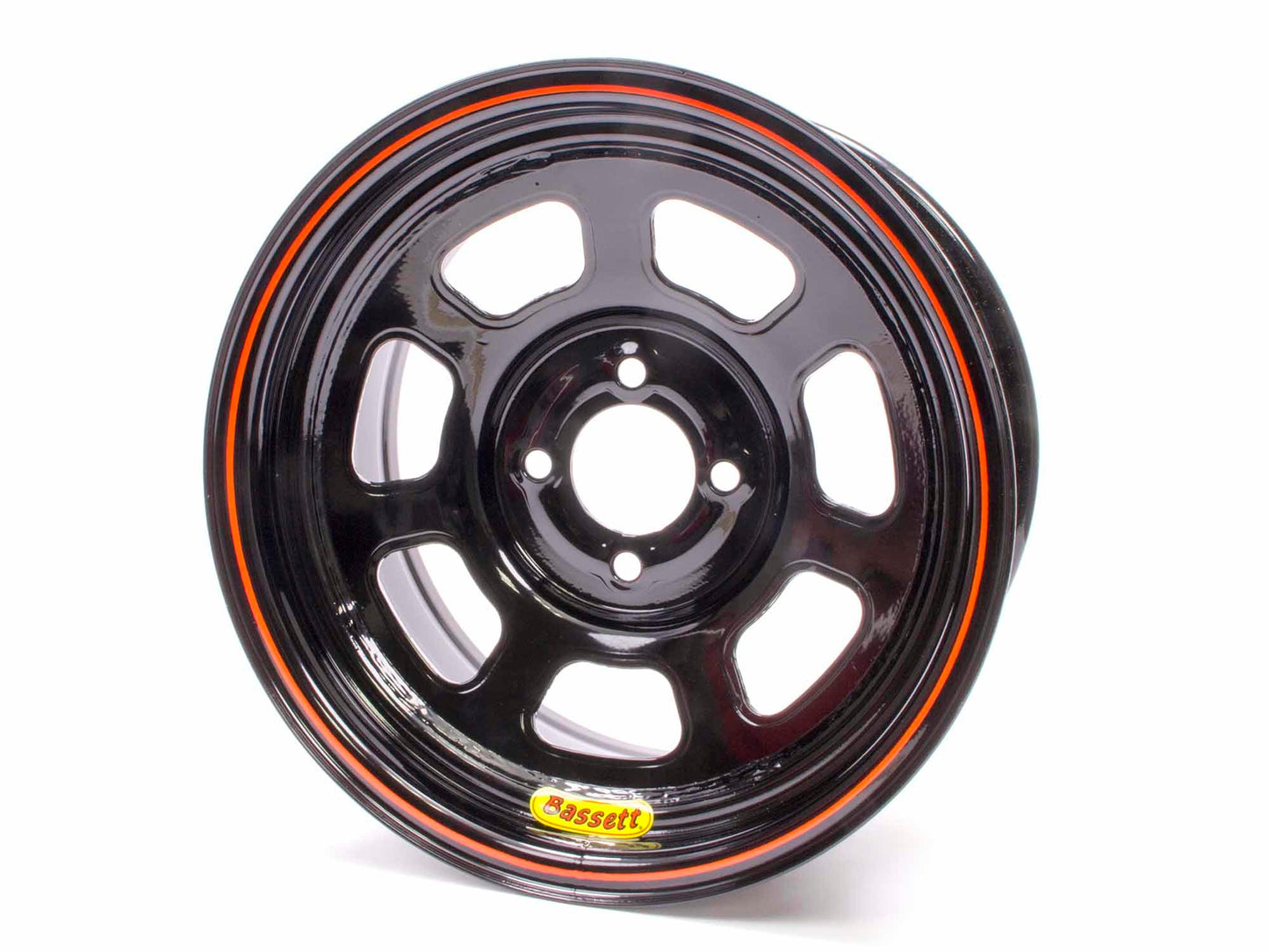 Bassett  Wheel 14x7 D-Hole 4x100mm 2in Black 47SH2