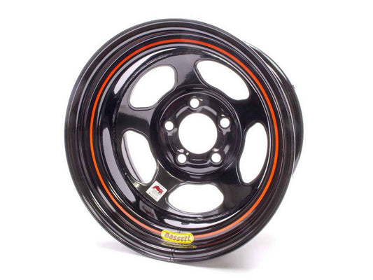 Bassett  15x8 IMCA Black Inertia  5x4.75 58AC3I