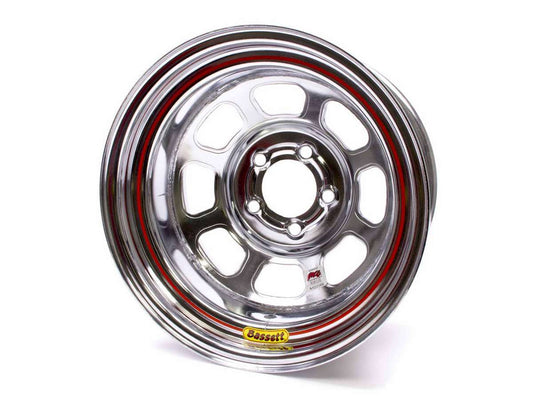 Bassett   15x8 Chrome Wheel 4.75inBC 4in BS  BAS58DC4IC