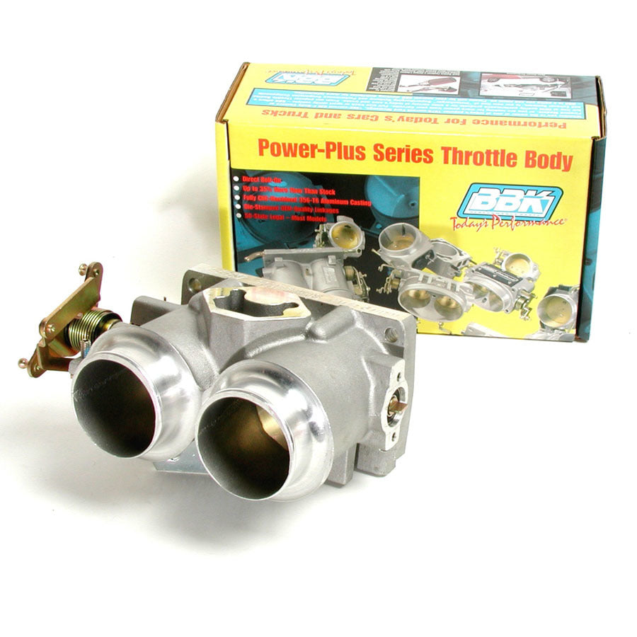 Bbk Performance Twin 61mm Throttle Body - 460 F-Series MPN BBK3502 For Ford Fullsize Truck 1987-2003
