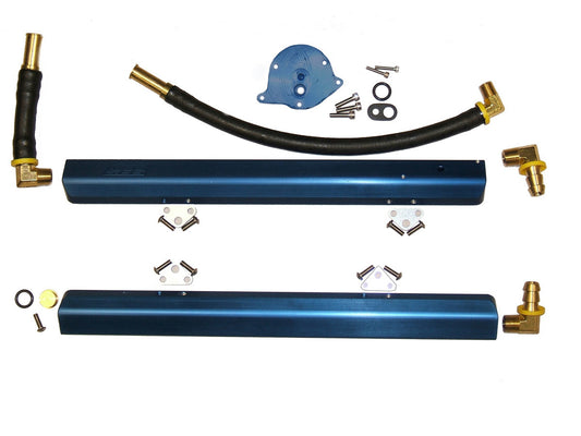 Bbk Performance  Hi-Flow Alm. Fuel Rails - 86-93 5.0L Mustang 5010