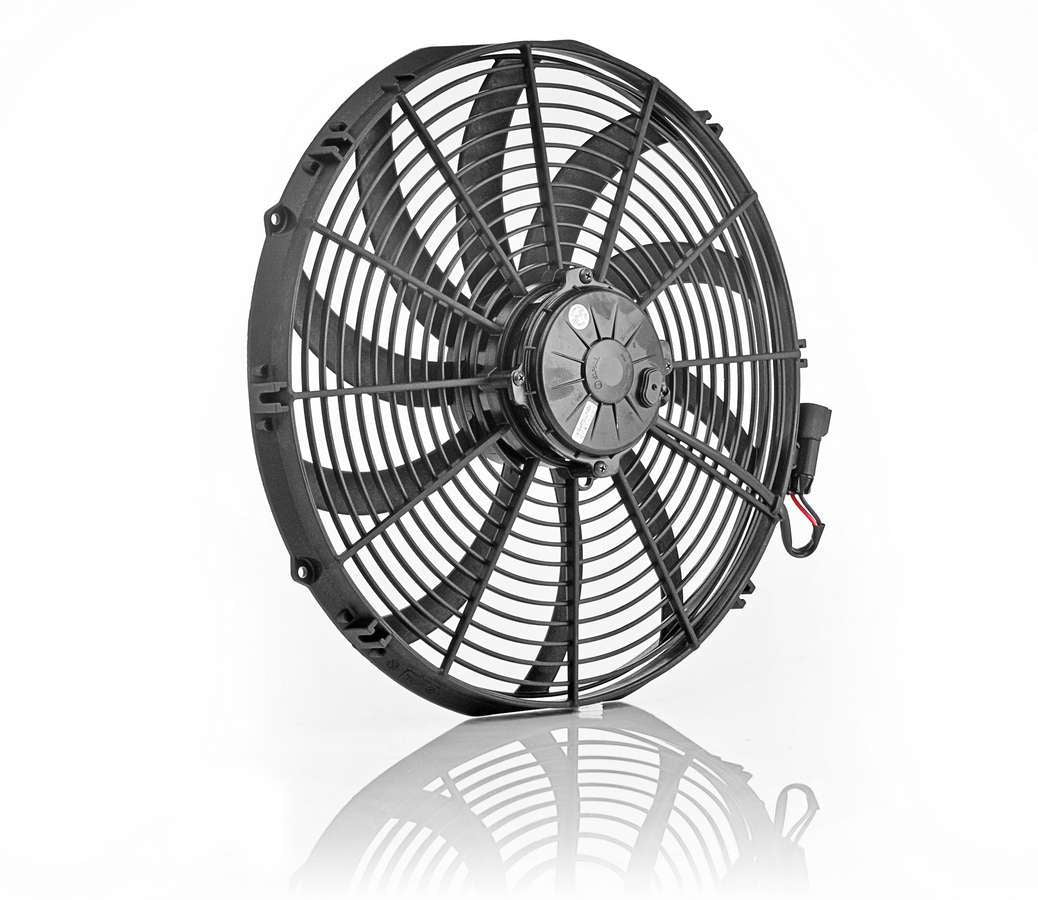 Be-Cool Radiators 16in Euro Black Electric Fan Super Duty Puller MPN BEC75068
