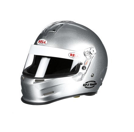 Bell Helmets GP2 Youth Helmet Silver 4XS SFI24.1-15 MPN BEL1425021
