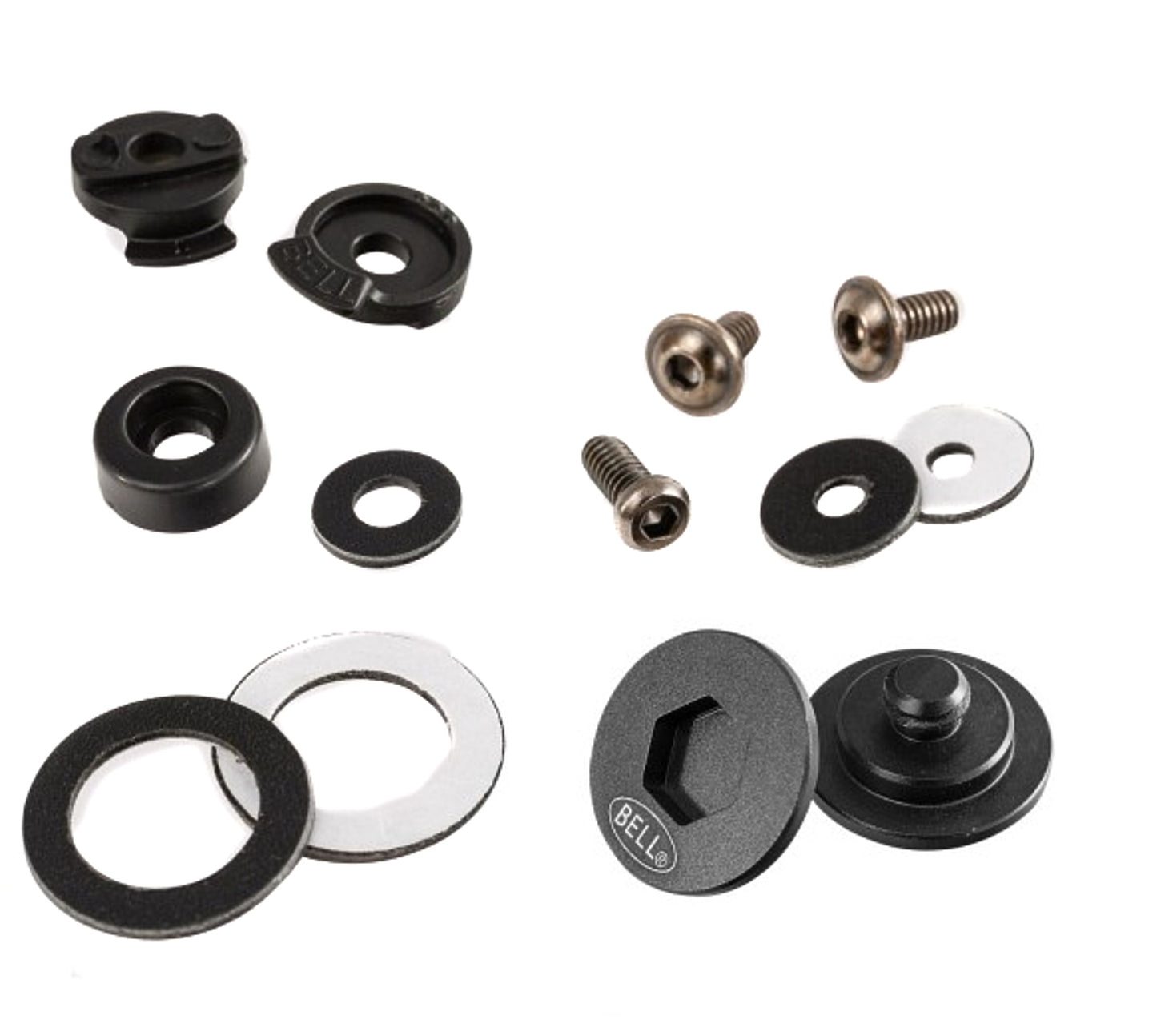 Bell Helmets SV SE07 Pivot Kit Black MPN BEL2020071