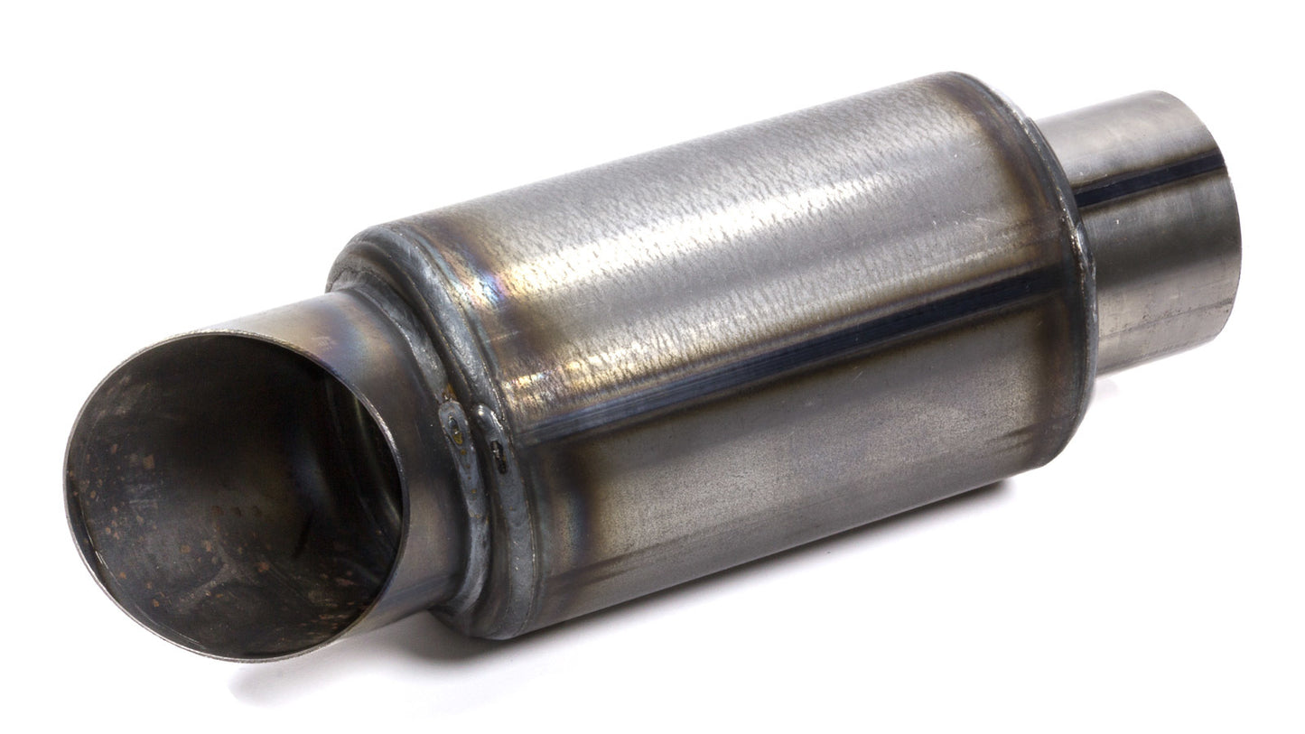 Beyea Custom Headers  Muffler 2.5in w/Turn Down MUF2.5