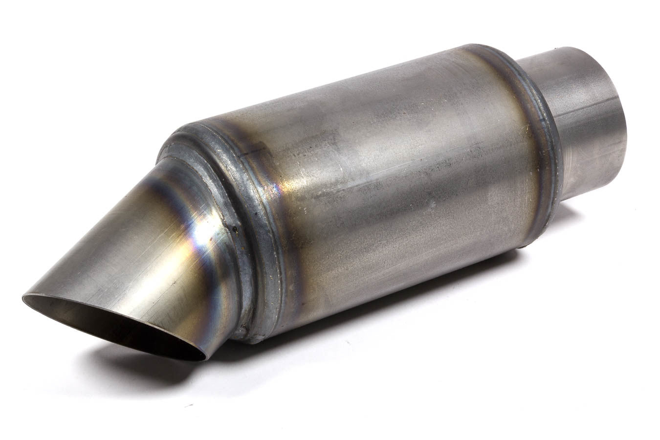Beyea Custom Headers  Muffler 2.75in w/Turn Down MUF2.75