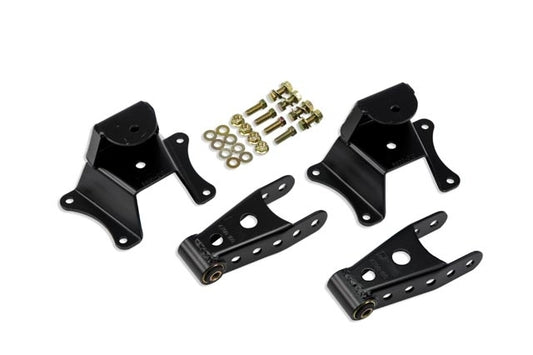 Bell Tech  73-87 GM C10 P/U 4in Shackle & Hanger Kit 6800