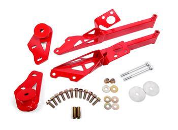 Bmr Suspension IRS Subframe Support Brace MPN BMRCB762R For Ford Mustang, Ram 2015-22