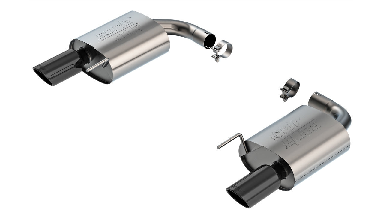 Borla 24- Mustang 5.0L Axle Baxk Exhaust MPN BOR11984BC For Ford Coyote, Mustang 2024