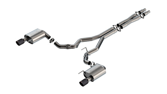 Borla 24- Mustang 5.0L Cat Back Exhaust MPN BOR140961CFBA For Ford Coyote, Mustang 2024