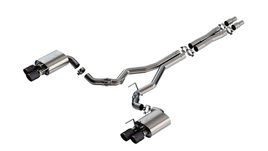 Borla 24- Mustang 5.0L Axle Baxk Exhaust MPN BOR140963CFBA For Ford Coyote, Mustang 2024