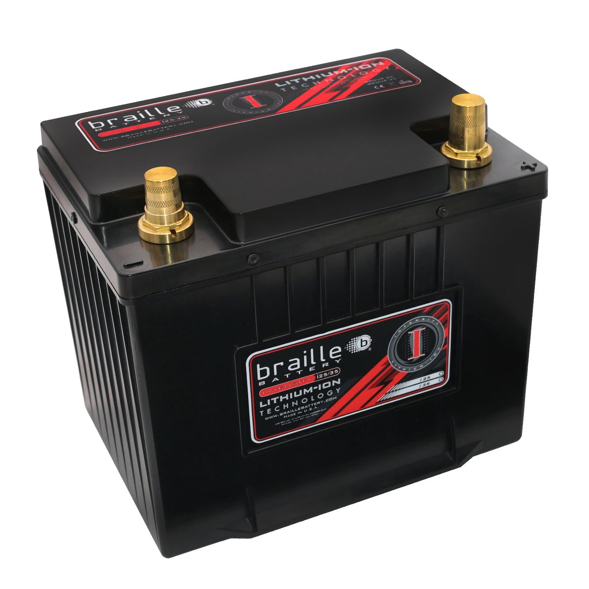 Braille Auto Battery  Lithium Intensity Lwt 12 Volt Battery i35X