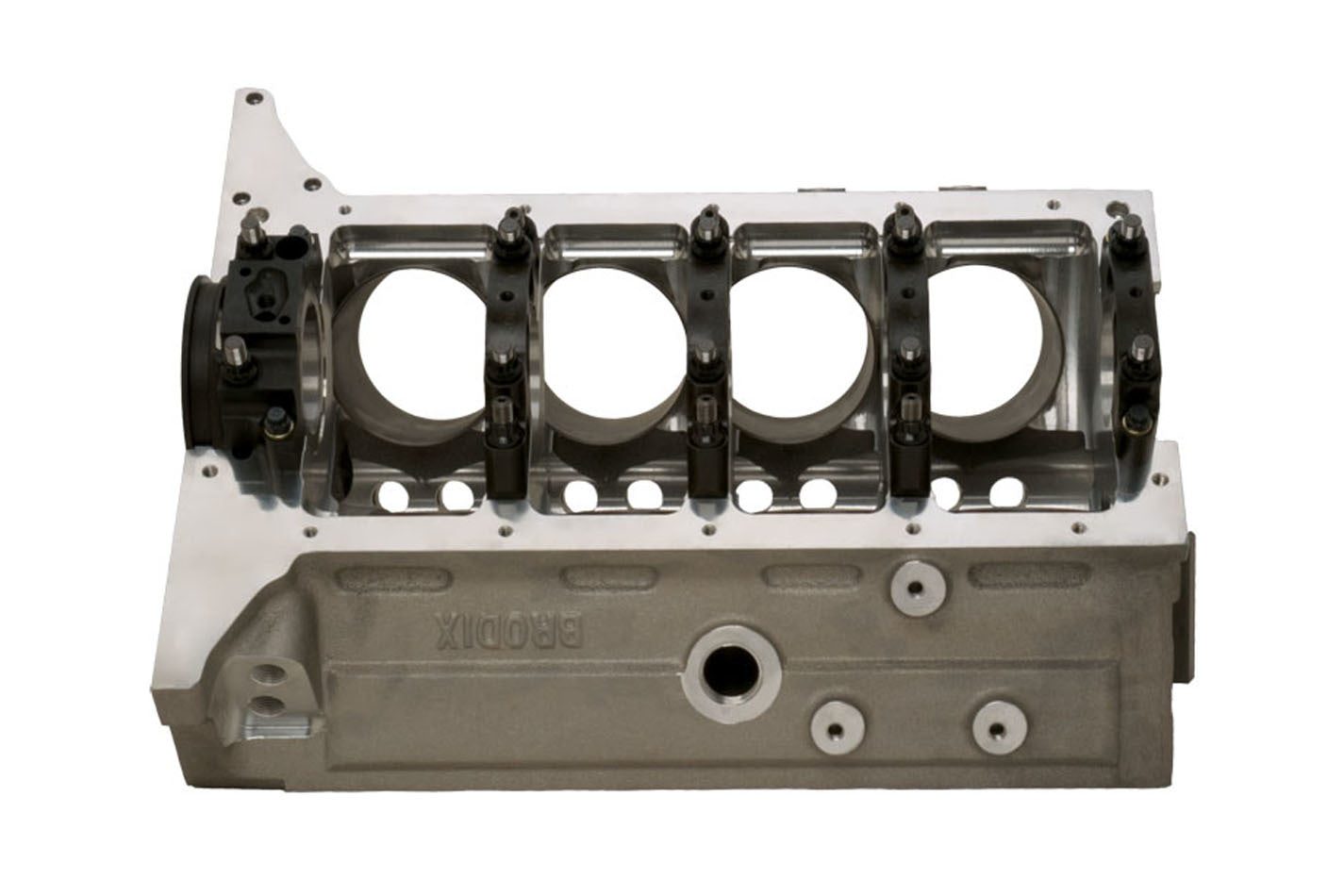 Brodix SBC Alm. 410 Sprint Car Block MPN BRO8011000 For Chevy