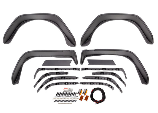 Bushwacker  97-06 Jeep TJ Flat Style Fender Flares 10920-07