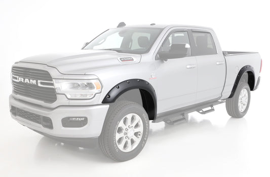Bushwacker 19- Dodge Ram 2500 Deb ossed Style Flares 4pc. MPN BUS50930-02 Fullsize Truck RAM 2019-20