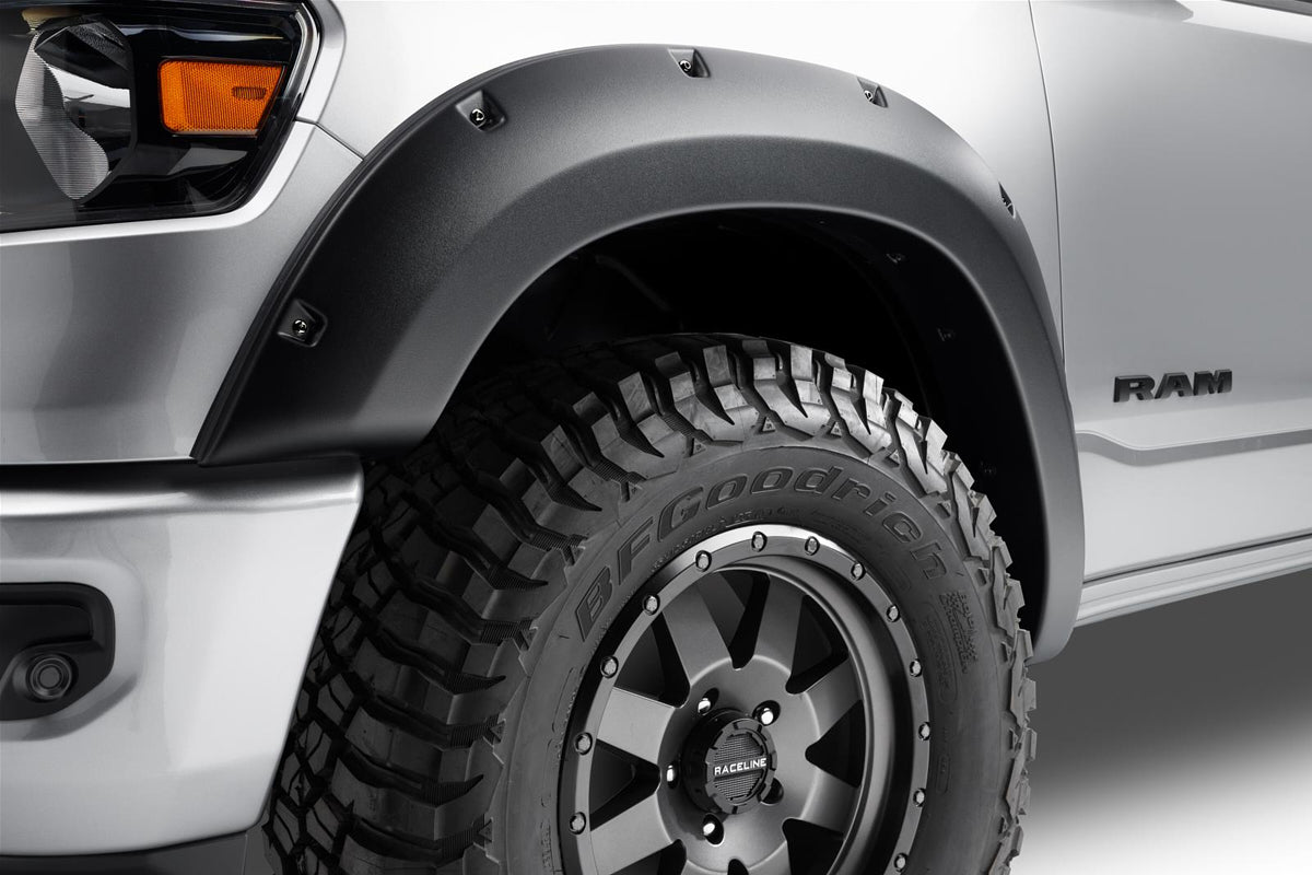 Bushwacker   19-   Ram 1500 Forge Fender Flares Black 4Pcs  BUS58131-08