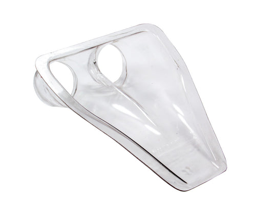 Butlerbuilt Brake Duct-Clear Teardrop 2-Hole MPN BUT7031