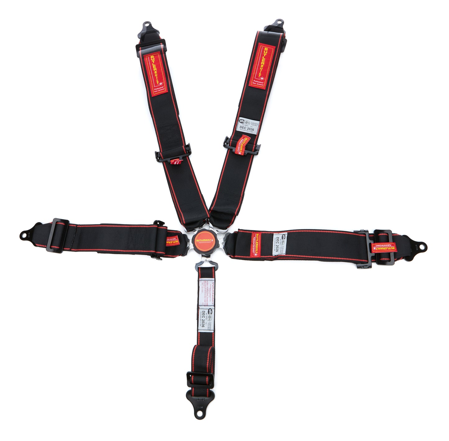 Butlerbuilt Harness 5pt Camlock P/U 3in Black MPN BUTBB1154401