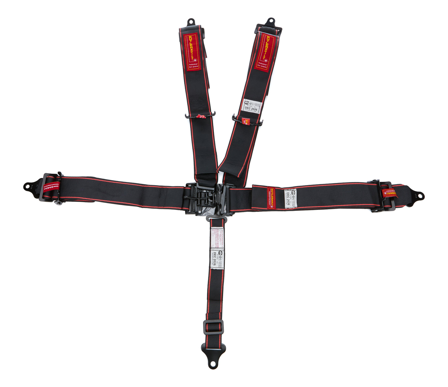 Butlerbuilt Harness 5pt L&L P/U 3in Black MPN BUTBB1156901