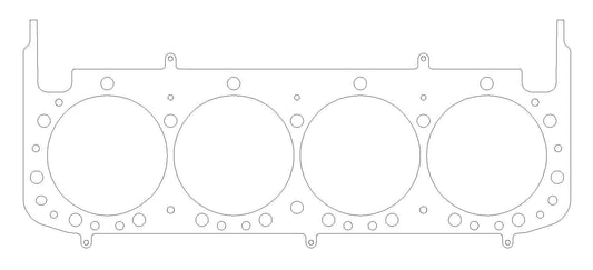 Cometic Gaskets 4.270 MLS Head Gasket SBC w/4.5in Bore Centers MPN CAGC5215-040 For Chevy