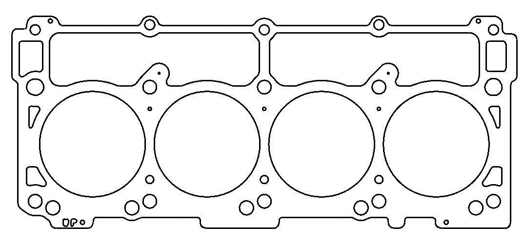 Cometic Gaskets 4.125 MLS Head Gasket .040 Dodge 6.1L Hemi MPN CAGC5526-040 For Mopar Gen III