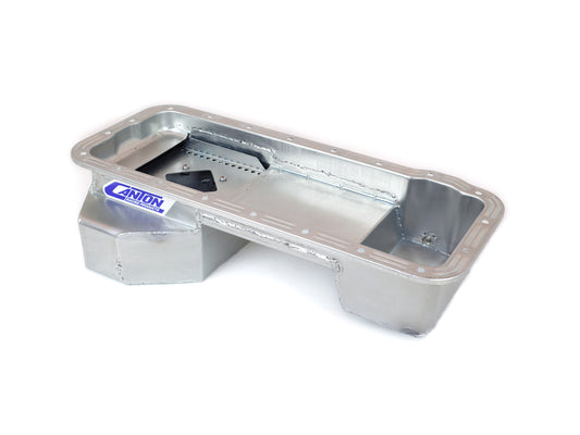 Canton BBF Road Race Oil Pan - 7qt. Rear Sump FE MPN CAN15-874 For Ford FE-Series
