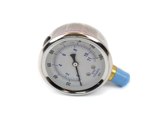 Canton S/S Accusump Gauge 0-160psi- Liquid Filled MPN CAN24-500