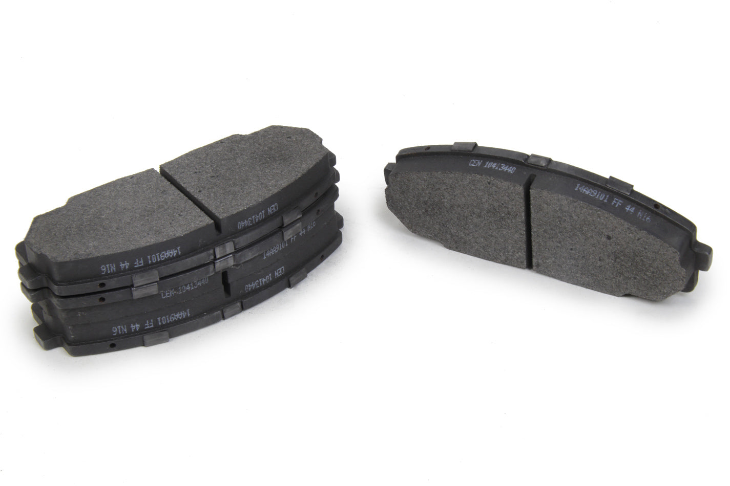 Centric Brake Parts  Posi-Quiet Semi-Metallic Brake Pads 104.1344