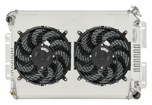 Cold Case Radiators 67-69 F-Body Dual 12in Fans CHC11ASK