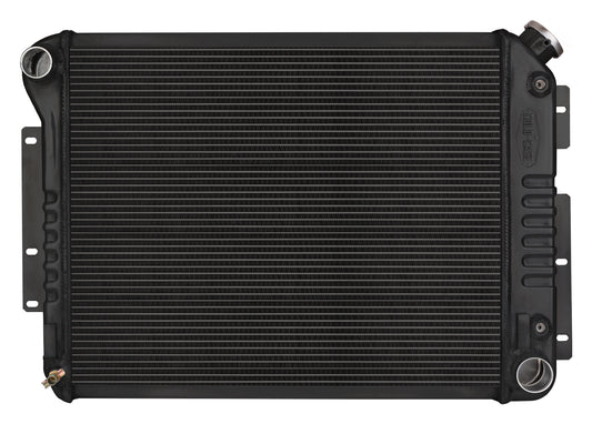 Cold Case Radiators 67-69 Camaro SBC AT Black CHC549AB