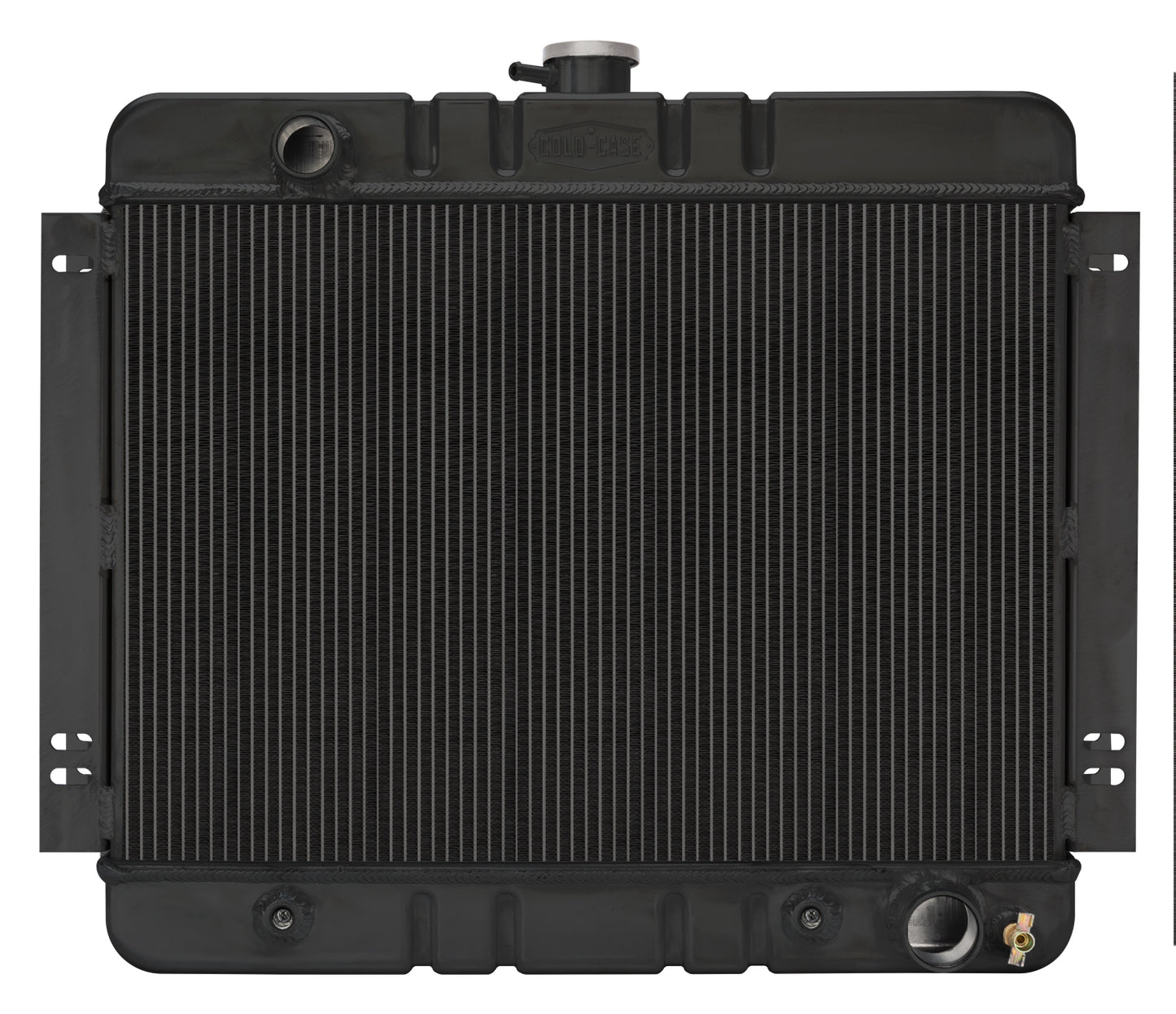 Cold Case Radiators  62-67 Nova Radiator Auto Trans Black CHN540AB