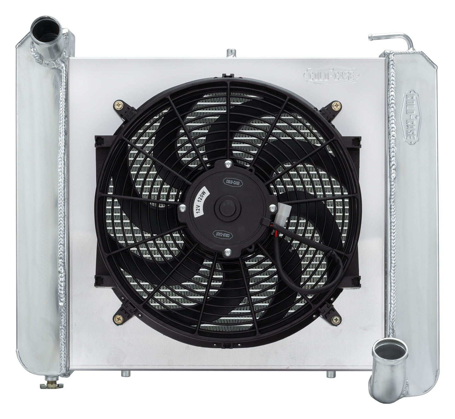 Cold Case Radiators 61-62 Corvette Radiator w/ 16in Fan Kit CHV711K