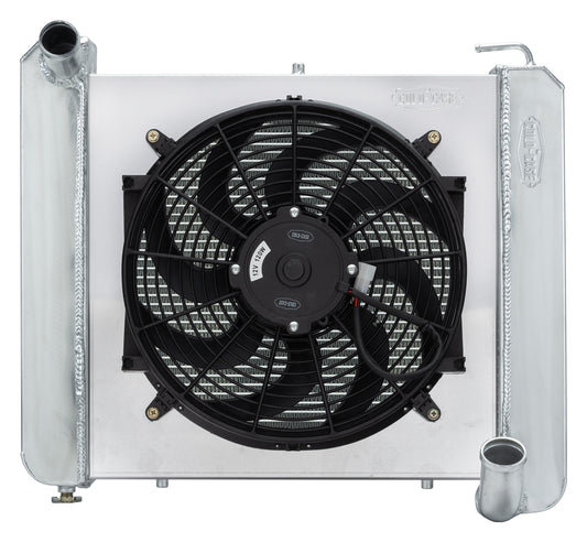 Cold Case Radiators 61-62 Corvette Radiator w/ 16in Fan Kit CHV711K