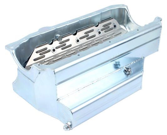 Champ Pans SBC Pro-Series Oil Pan w/Kickout 7.0 MPN CHACP102KO For Chevy