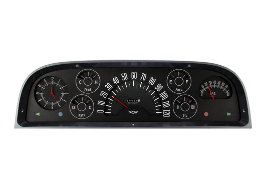 Classic Instruments  60-63 Chevy Truck Gauge Set Black CT60B