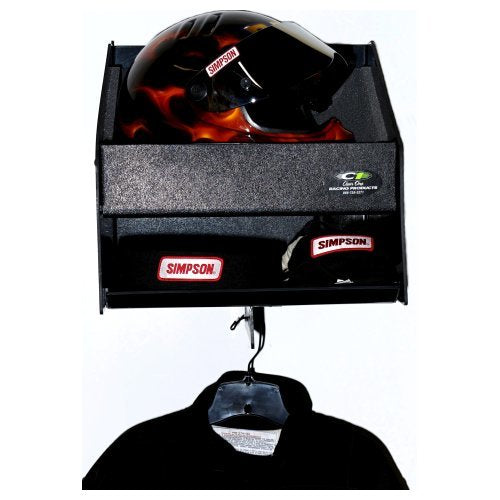 Clear One Racing Products   Deluxe Helmet 1 Bay w/ Shelf  CLRTC151