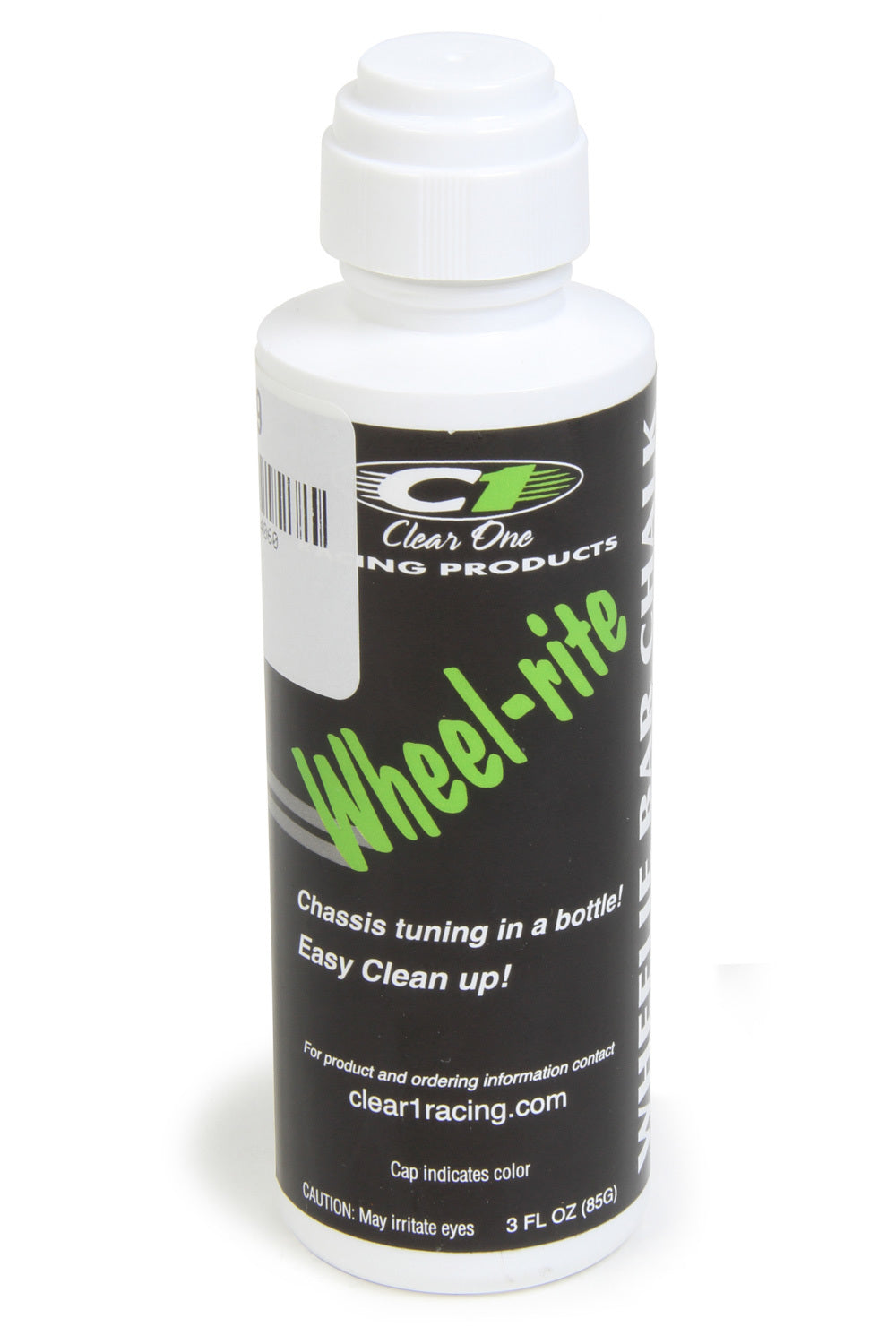 Clear One Racing Products  Wheelie Bar Chalk White 3oz WRC1