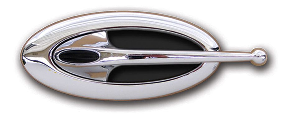 Clayton Machine Works Door Handles Ball End Elliptical Bezel MPN CMWEL-502