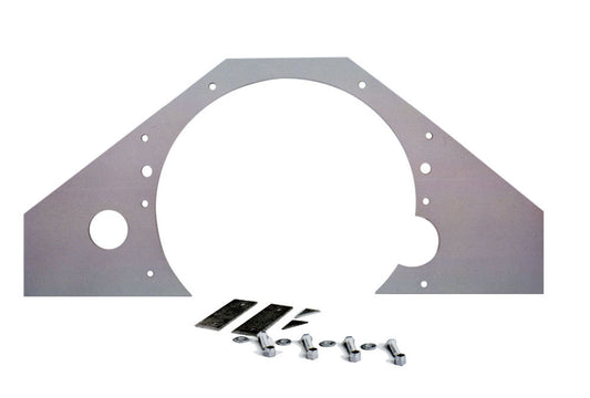 Competition Engineering Mid Motor Plate - Chevy Aluminum .188 MPN COE4030 For Chevy V6, Ram