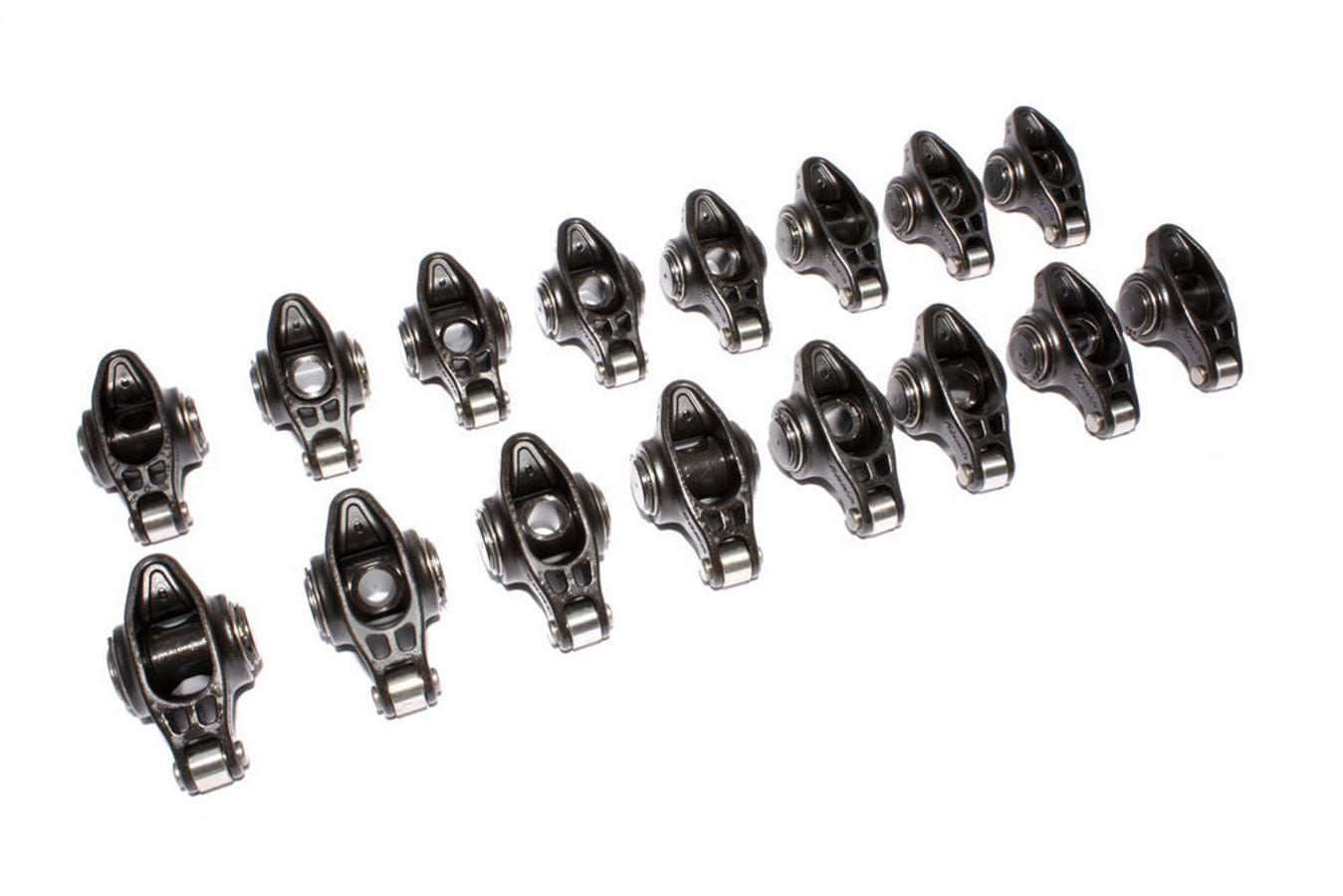 Comp Cams SBC Rocker Arm Set - 1.6 Ratio 3/8 Stud MPN COM1602-16 For Chevy