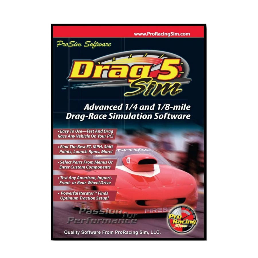 Comp Cams Software - Drag Sim 5 MPN COM181601