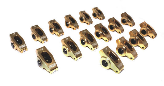 Comp Cams  SBC Ultra Gold R/A's - 1.5 Ratio 3/8 Stud 19001-16