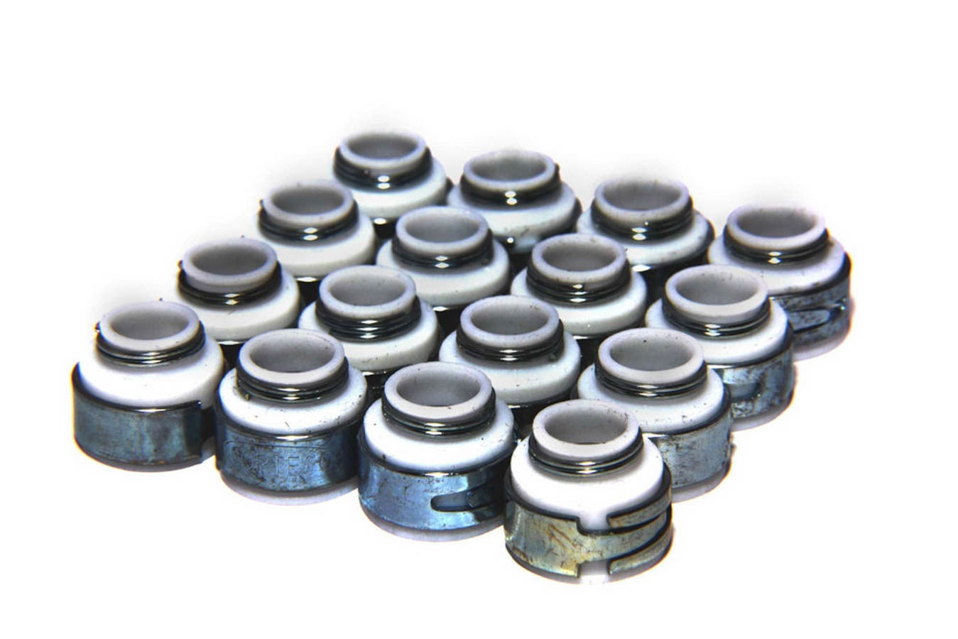 Comp Cams 3/8 Valve Stem Seals Posi. Stop Teflon .530 MPN COM505-16