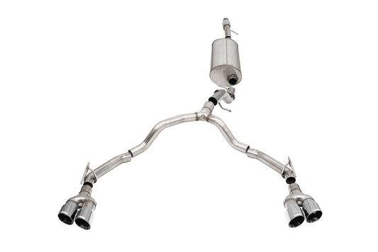 Corsa Performance 21- Chevy Tahoe 5.3L Cat Back Exhaust MPN COR21127 For GM Fullsize, Fullsize SUV, LS-Series 2021-22
