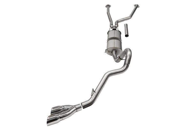 Corsa Performance 22- Toyota Tundra 3.4L Cat Back Exhaust MPN COR21245 For Toyota Fullsize Truck V6 2022-24