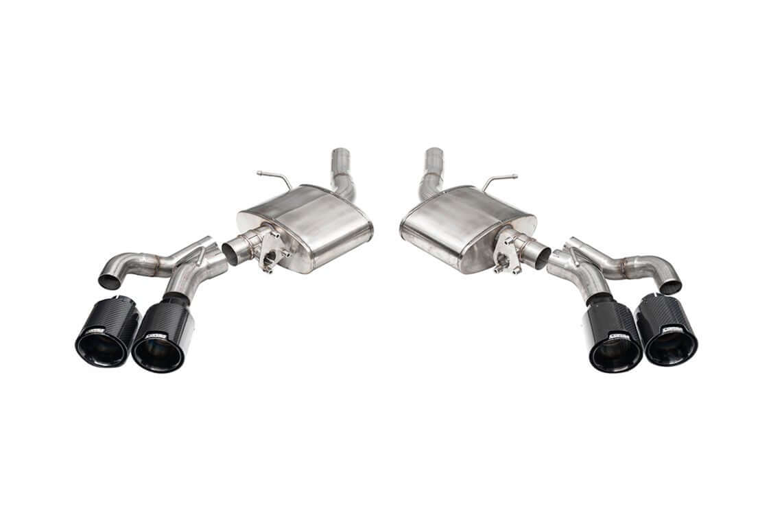 Corsa Performance  24-   CT4-V Blackwing Axle Back Exhaust 21319CFBLK