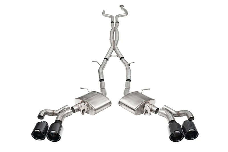 Corsa Performance  24- CT5-V Blackwing Cat Back Exhaust Blk CF 21320CFBLK