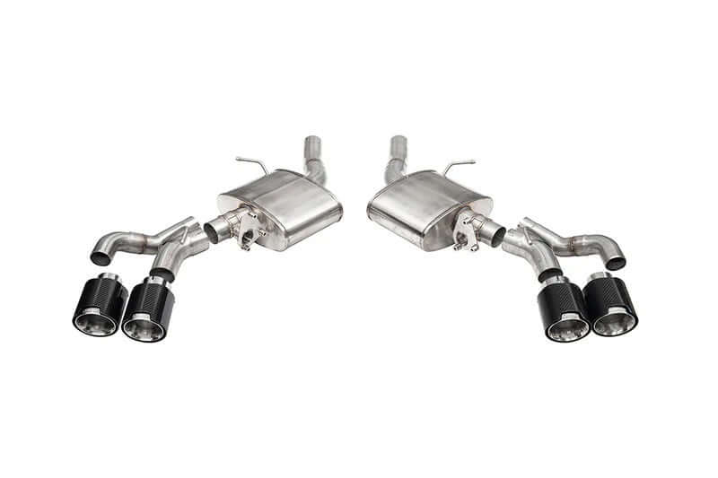 Corsa Performance  24- CT5-V Blackwing Axle Back Exhaust CF 21322CF