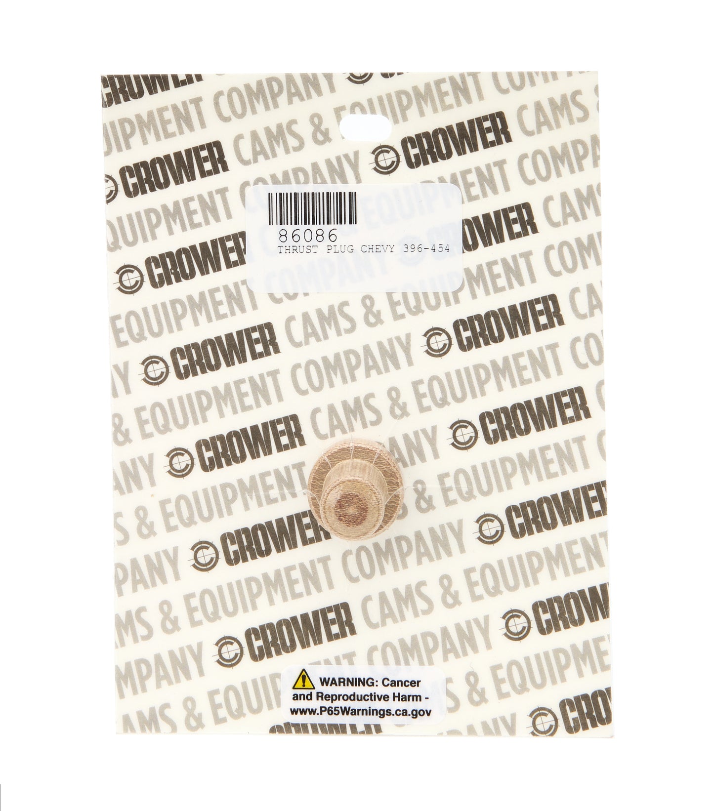 Crower   Thrust Plug - BBC   CRO86086