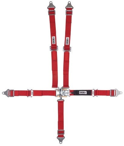 Crow Safety Gear 5-Way Restraint 2in Pull Up Adj...Indiv Harness MPN CRW11182A